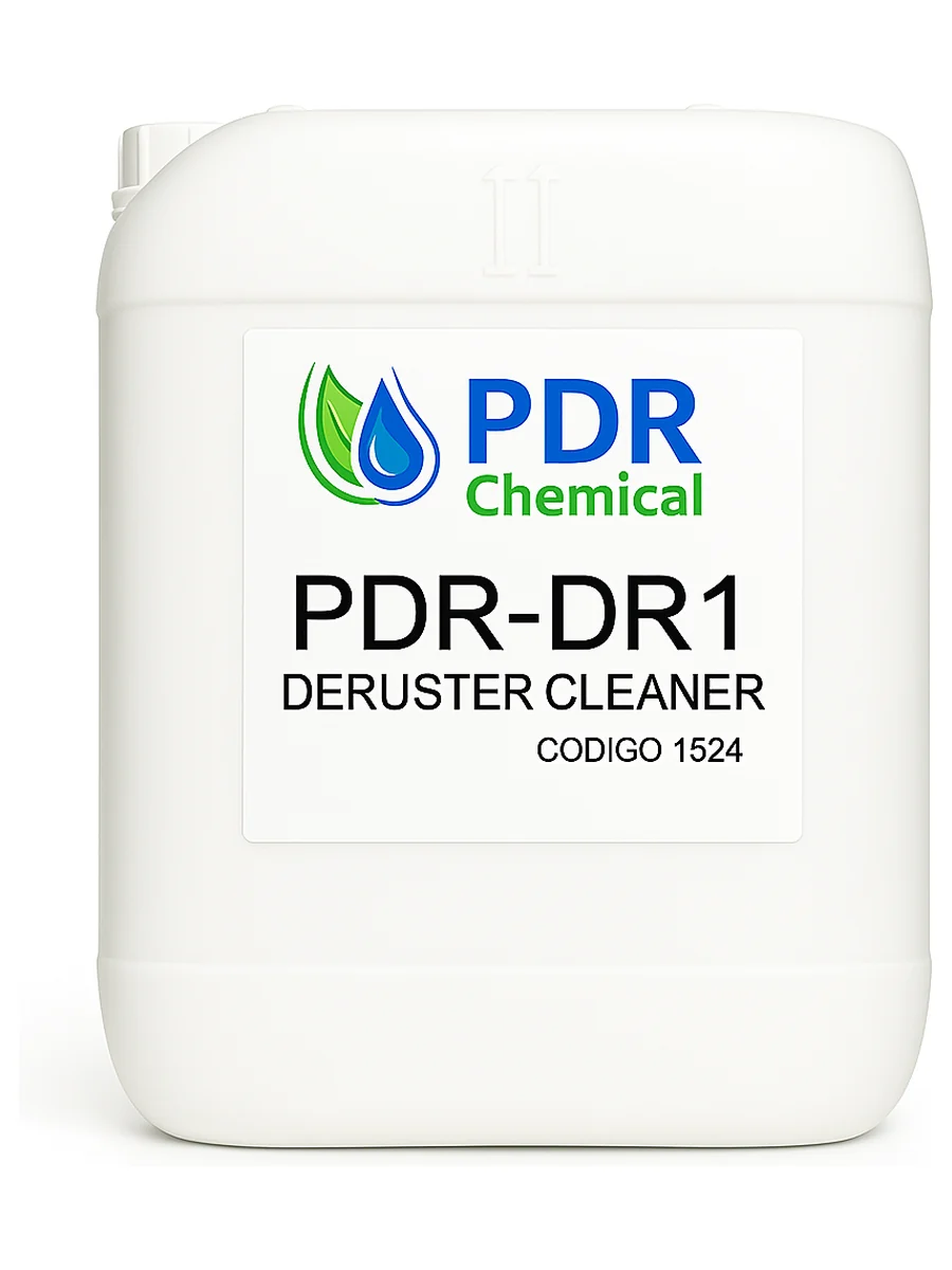 PDR-DR1 Deruster Cleaner — Eliminador de óxido ácido, Bidón de 20 litros